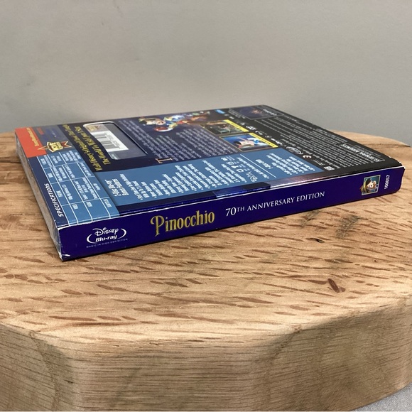 New & Sealed - Blue Ray DVD - Pinocchio - 70th Anniversary - 2 Disco Platinum - Picture 7 of 10